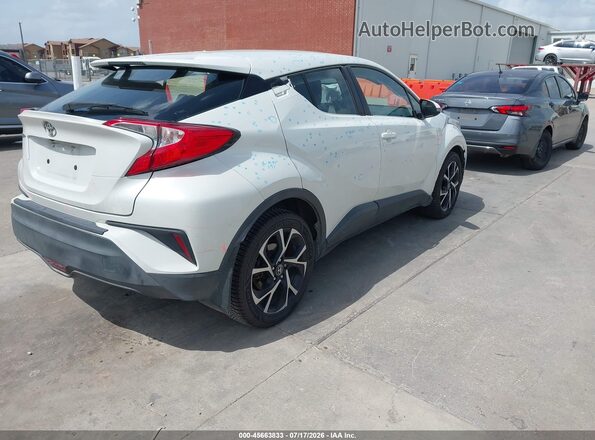 NMTKHMBX4JR049573 2018 TOYOTA C-HR White Задня права чверть