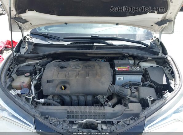 NMTKHMBX4JR049573 2018 TOYOTA C-HR White Вид ззаду