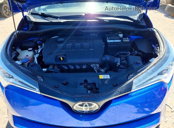 NMTKHMBX4KR080176 2019 TOYOTA C-HR Two Tone Widok wnętrza z tyłu