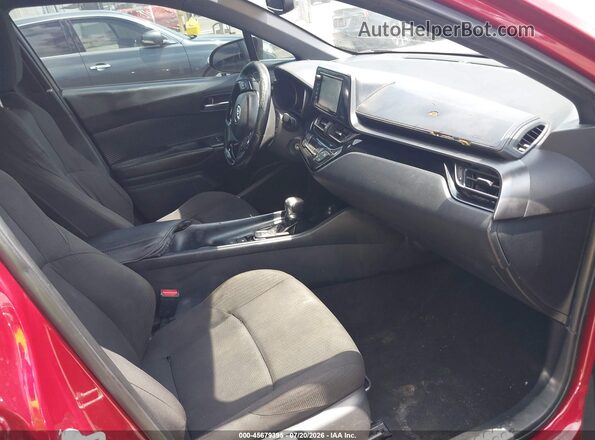 NMTKHMBX5JR013259 2018 TOYOTA C-HR Red Front interior view