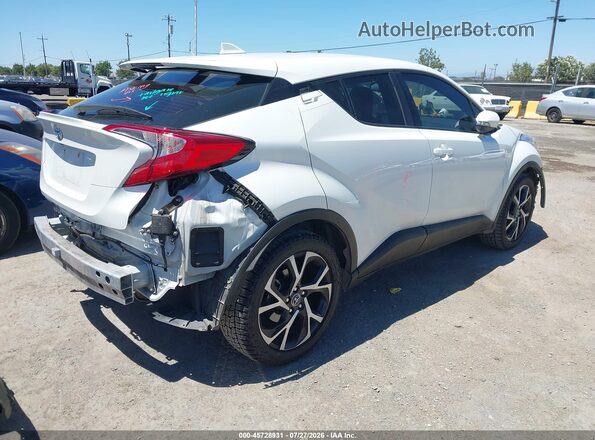 NMTKHMBX5JR036203 2018 TOYOTA C-HR White Задня права чверть