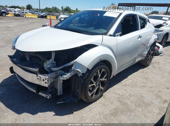 NMTKHMBX5JR036203 2018 TOYOTA C-HR White Передня ліва чверть