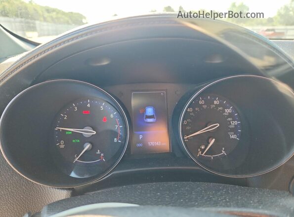 NMTKHMBX5JR046424 2018 TOYOTA C-HR Gray Vista del cuadro de instrumentos