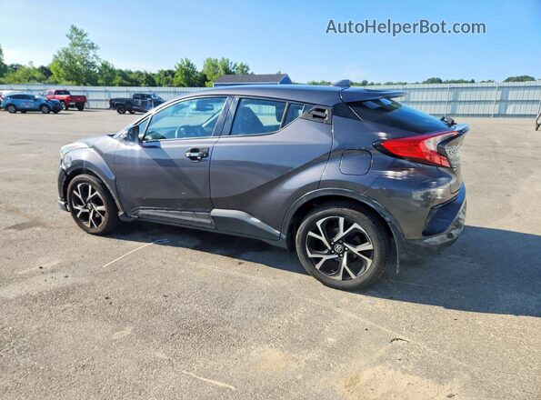 NMTKHMBX5JR046424 2018 TOYOTA C-HR Gray Trasero izquierdo