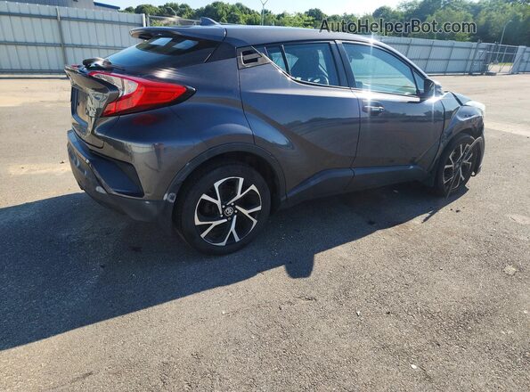 NMTKHMBX5JR046424 2018 TOYOTA C-HR Gray Trasero derecho