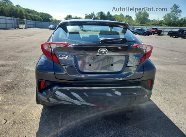 NMTKHMBX5JR046424 2018 TOYOTA C-HR Gray Vista trasera