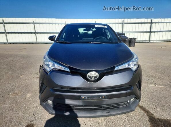 NMTKHMBX5JR046424 2018 TOYOTA C-HR Gray Vista frontal