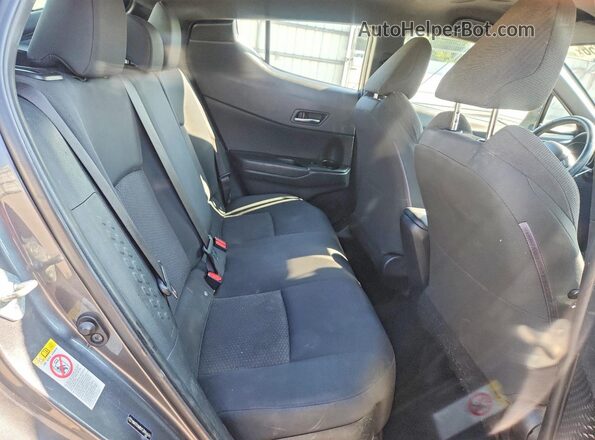 NMTKHMBX5JR046424 2018 TOYOTA C-HR Gray Vista interior trasera