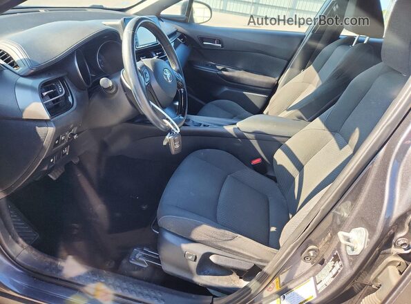 NMTKHMBX5JR046424 2018 TOYOTA C-HR Gray Vista interior delantera