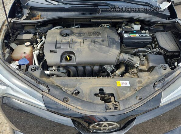 NMTKHMBX5KR088741 2019 TOYOTA C-HR Black უკანა სალონის ხედი