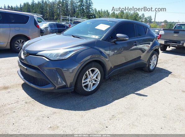 NMTKHMBX5MR123099 2021 TOYOTA C-HR Gray Vista tres cuartos delantera izquierda
