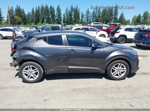 NMTKHMBX5MR123099 2021 TOYOTA C-HR Gray Vista interior trasera
