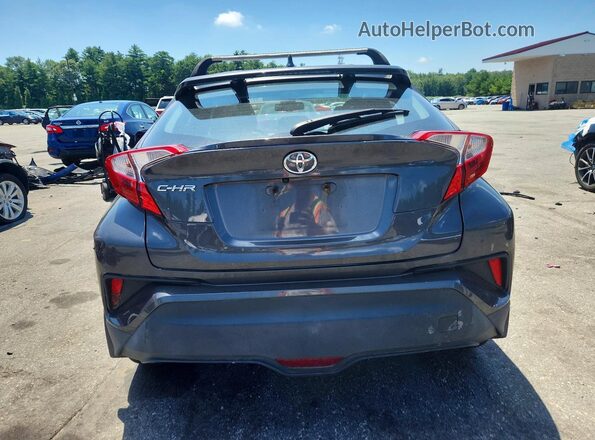 NMTKHMBX6JR010967 2018 TOYOTA C-HR Charcoal Вид ззаду