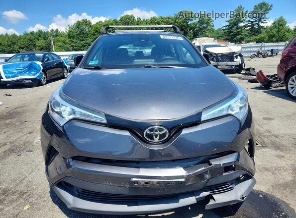 NMTKHMBX6JR010967 2018 TOYOTA C-HR Charcoal Вид спереду