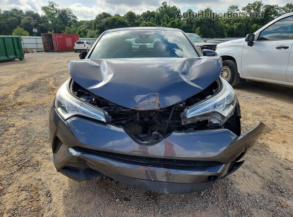 NMTKHMBX6JR042334 2018 TOYOTA C-HR Серый Вид спереди