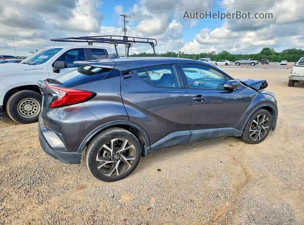 NMTKHMBX6JR042334 2018 TOYOTA C-HR Серый Задняя правая четверть