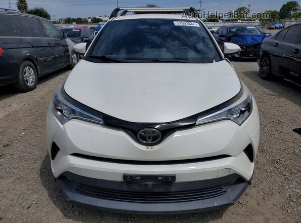 NMTKHMBX6JR054774 2018 TOYOTA C-HR White Front view