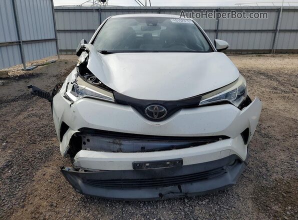 NMTKHMBX6JR056010 2018 TOYOTA C-HR White Դիմացի տեսք