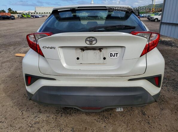 NMTKHMBX6JR056010 2018 TOYOTA C-HR White Հետևի տեսք