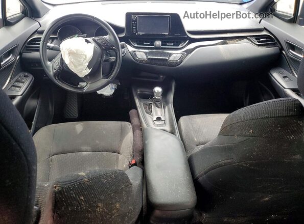 NMTKHMBX6JR057187 2018 TOYOTA C-HR Blue Vista del salpicadero
