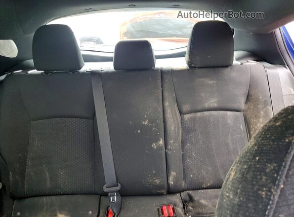 NMTKHMBX6JR057187 2018 TOYOTA C-HR Blue Vista de los asientos traseros