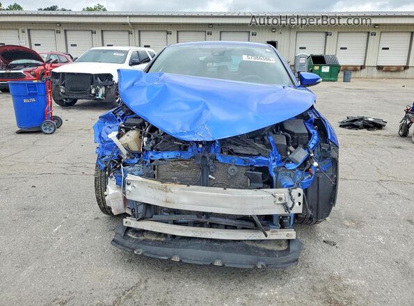 NMTKHMBX6JR057187 2018 TOYOTA C-HR Blue Vista frontal