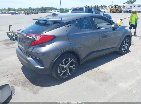 NMTKHMBX6KR092734 2019 TOYOTA C-HR Gray Задня права чверть