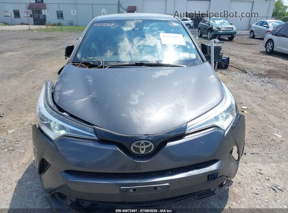 NMTKHMBX6KR098260 2019 TOYOTA C-HR Gray Widok zestawu wskaźników