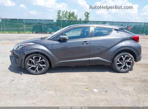 NMTKHMBX6KR098260 2019 TOYOTA C-HR Gray Widok wnętrza 360 stopni