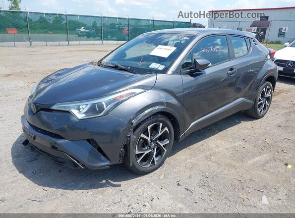 NMTKHMBX6KR098260 2019 TOYOTA C-HR Gray Przód lewy