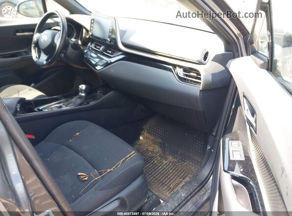 NMTKHMBX6KR098260 2019 TOYOTA C-HR Gray Widok wnętrza z przodu