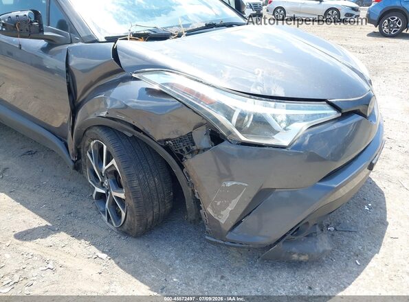 NMTKHMBX6KR098260 2019 TOYOTA C-HR Gray Widok z przodu