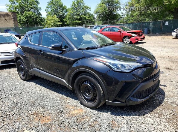 NMTKHMBX6LR104883 2020 TOYOTA C-HR Black Передня права чверть