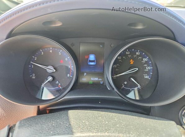 NMTKHMBX6LR116421 2020 TOYOTA C-HR White Widok zestawu wskaźników