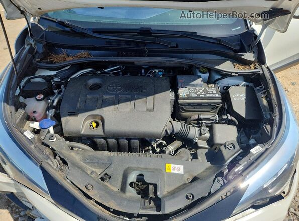 NMTKHMBX6LR116421 2020 TOYOTA C-HR White Widok wnętrza z tyłu