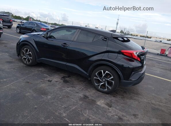 NMTKHMBX6MR121653 2021 TOYOTA C-HR Черный Задняя левая четверть