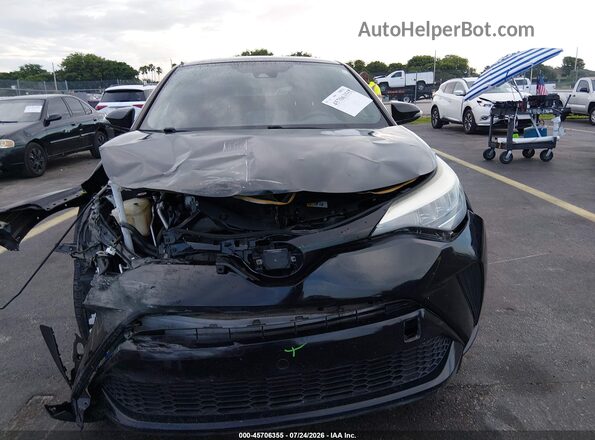 NMTKHMBX6MR121653 2021 TOYOTA C-HR Черный Вид щитка приборов