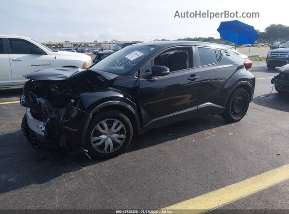 NMTKHMBX6MR139313 2021 TOYOTA C-HR Black Առջևի ձախ երեք քառորդ տեսարան