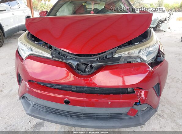 NMTKHMBX7JR004269 2018 TOYOTA C-HR Red Դիմացի տեսք