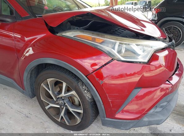 NMTKHMBX7JR004269 2018 TOYOTA C-HR Red 