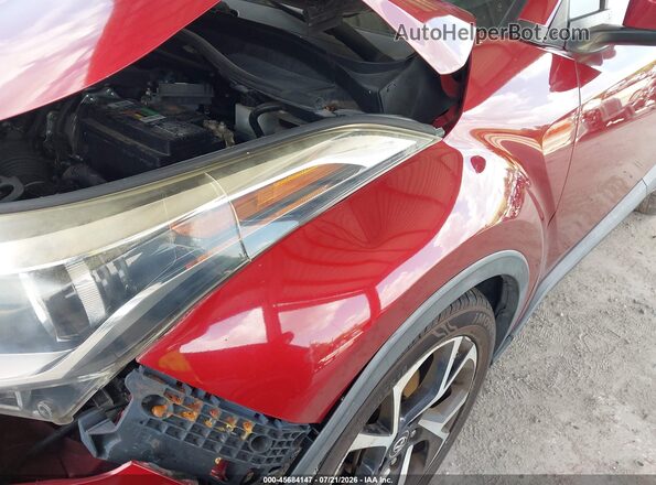 NMTKHMBX7JR004269 2018 TOYOTA C-HR Red 