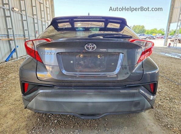 NMTKHMBX7JR006247 2018 TOYOTA C-HR Charcoal უკანა ხედი