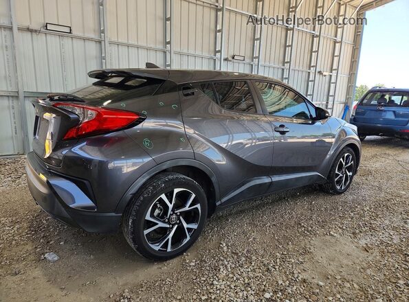 NMTKHMBX7JR006247 2018 TOYOTA C-HR Charcoal უკანა მარჯვენა