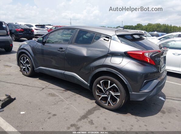 NMTKHMBX7JR019841 2018 TOYOTA C-HR Gray Հետևի ձախ