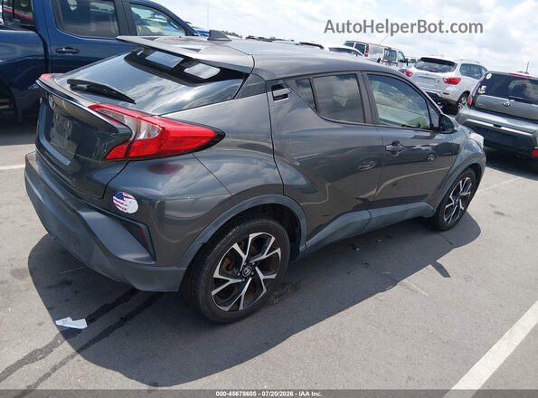 NMTKHMBX7JR019841 2018 TOYOTA C-HR Gray Հետևի աջ