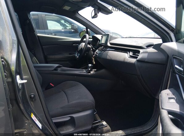 NMTKHMBX7JR019841 2018 TOYOTA C-HR Gray Սալոնի դիմացի տեսք