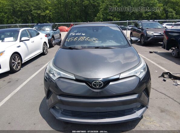 NMTKHMBX7JR019841 2018 TOYOTA C-HR Gray Սարքավորումների վահանակի տեսք
