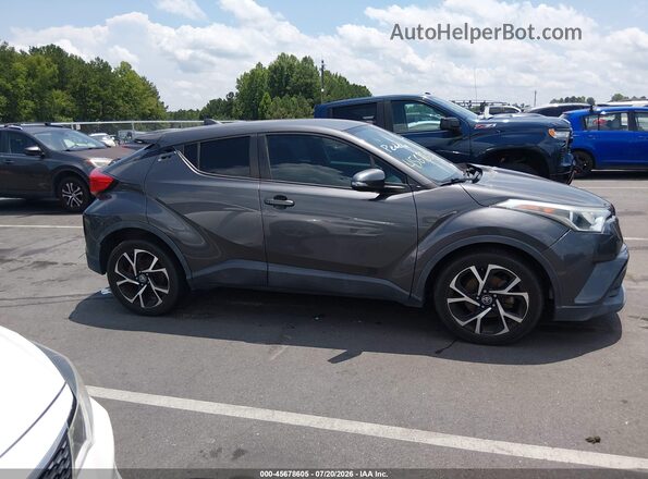 NMTKHMBX7JR019841 2018 TOYOTA C-HR Gray Սալոնի հետևի տեսք