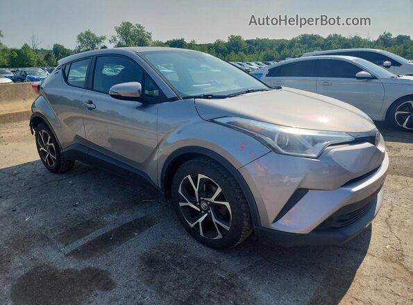 NMTKHMBX7JR023680 2018 TOYOTA C-HR Silver Առջևի աջ
