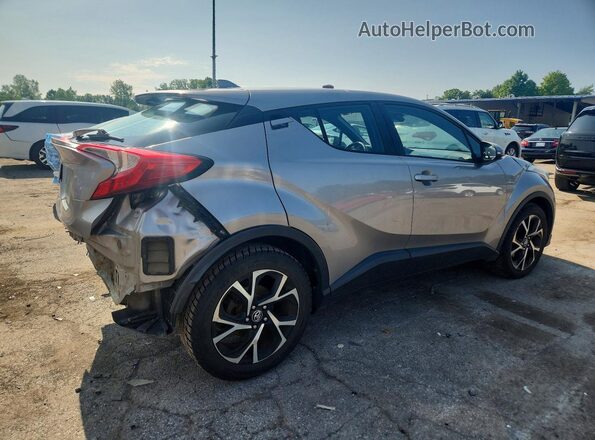 NMTKHMBX7JR023680 2018 TOYOTA C-HR Silver Հետևի աջ